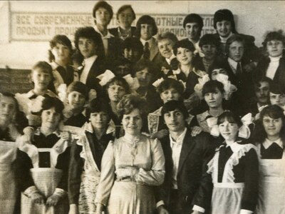 общая фотография учащихся в классе